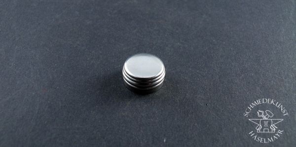 Hirschfänger Endkappe Nickel Innen-Dm 15 mm